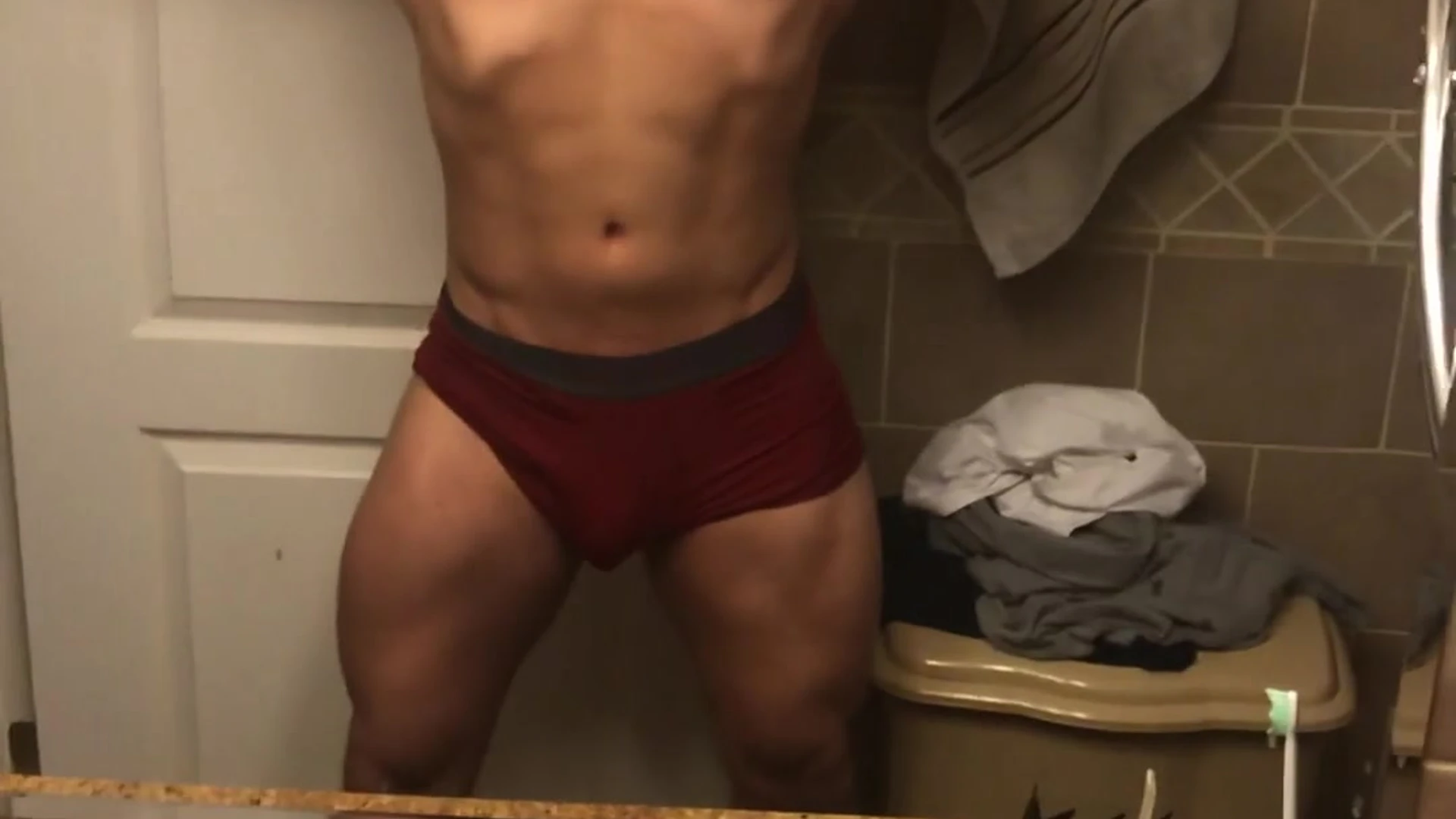 pretty playing with cock body worship captainflex hunk