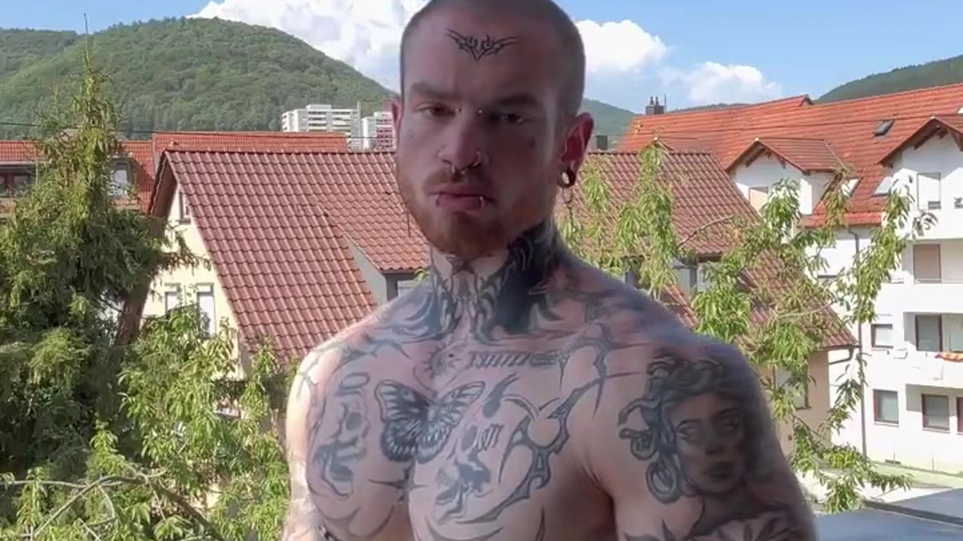 Epic tattooed sonofbaki cock