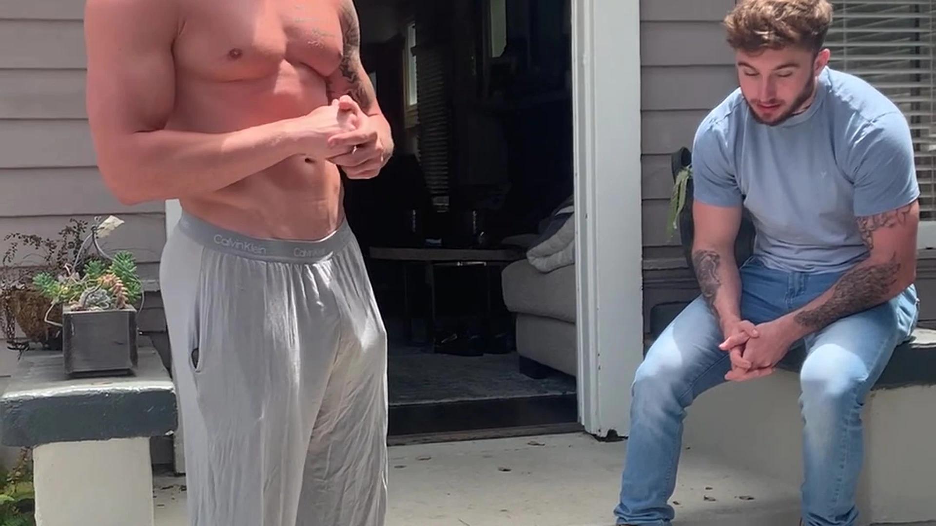 Skilled playing with cock stud Garett Nolan nude