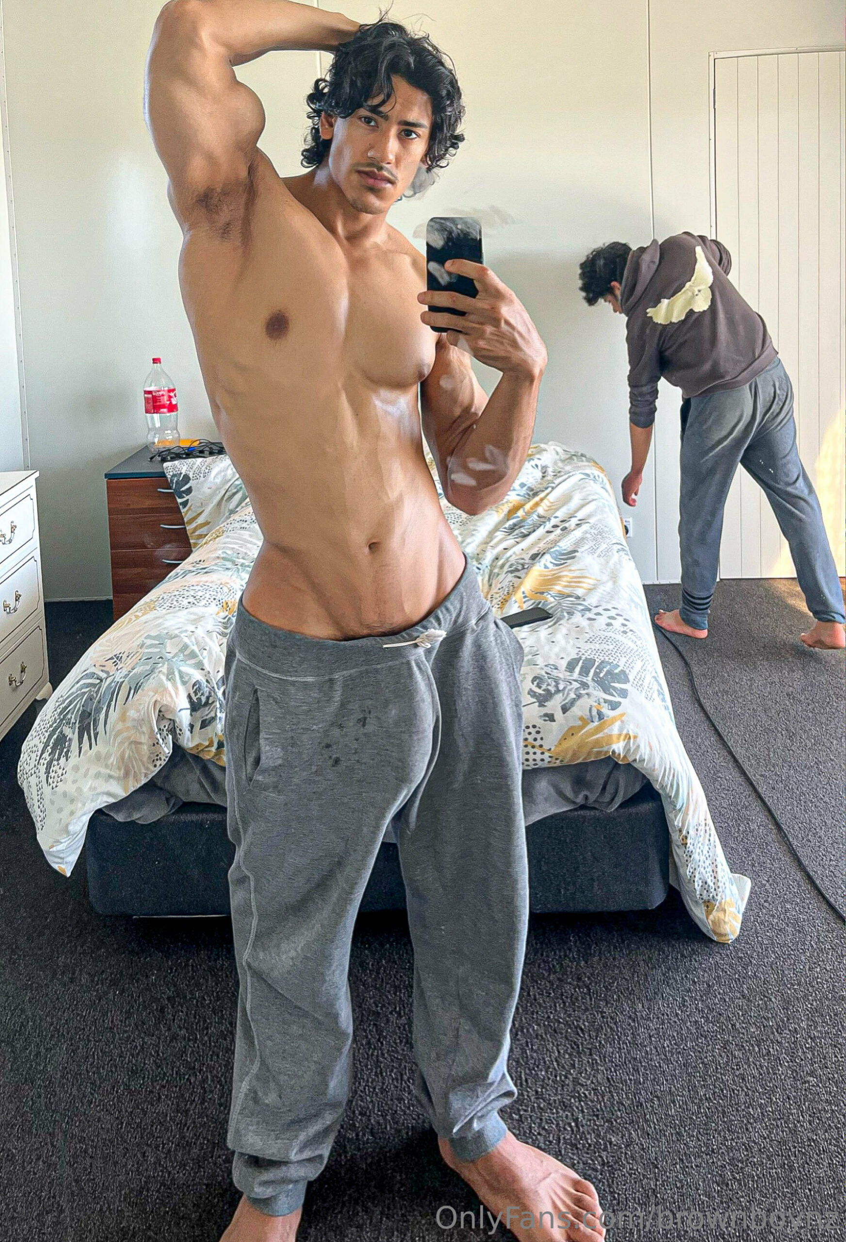 Enigmatic  big cock Brownboynz leaked onlyfans pic