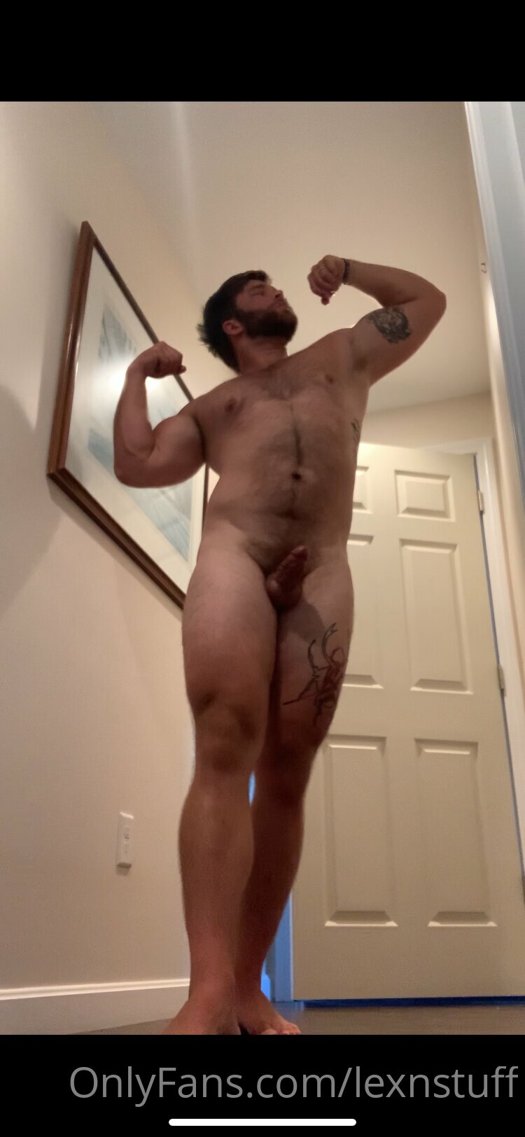 homoerotic gooning BEEFY Alex Lederman