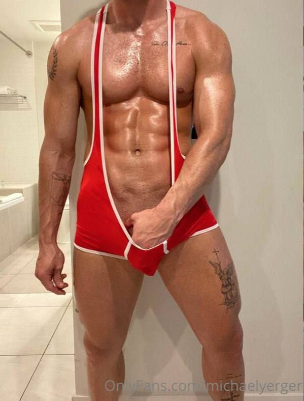 Shrewd playing with himself hunk michaelyerger nudes free