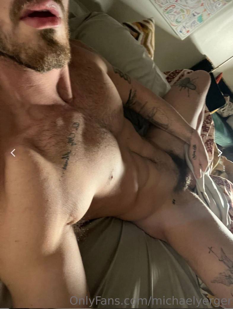 Epic pervy hunk Michael Yerger leaks