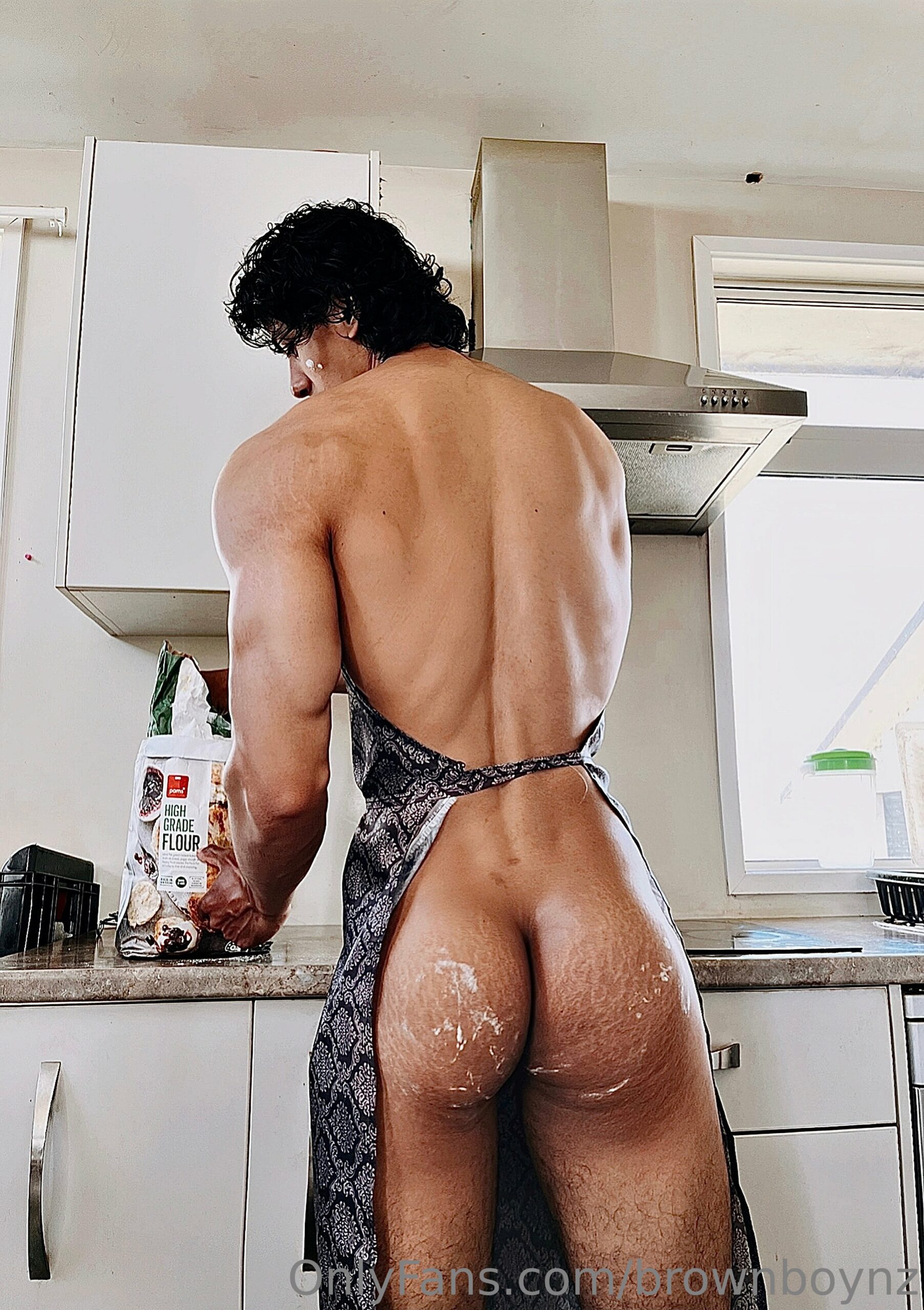 Sensational  male bimbo big cock Brownboynz masturbating Video