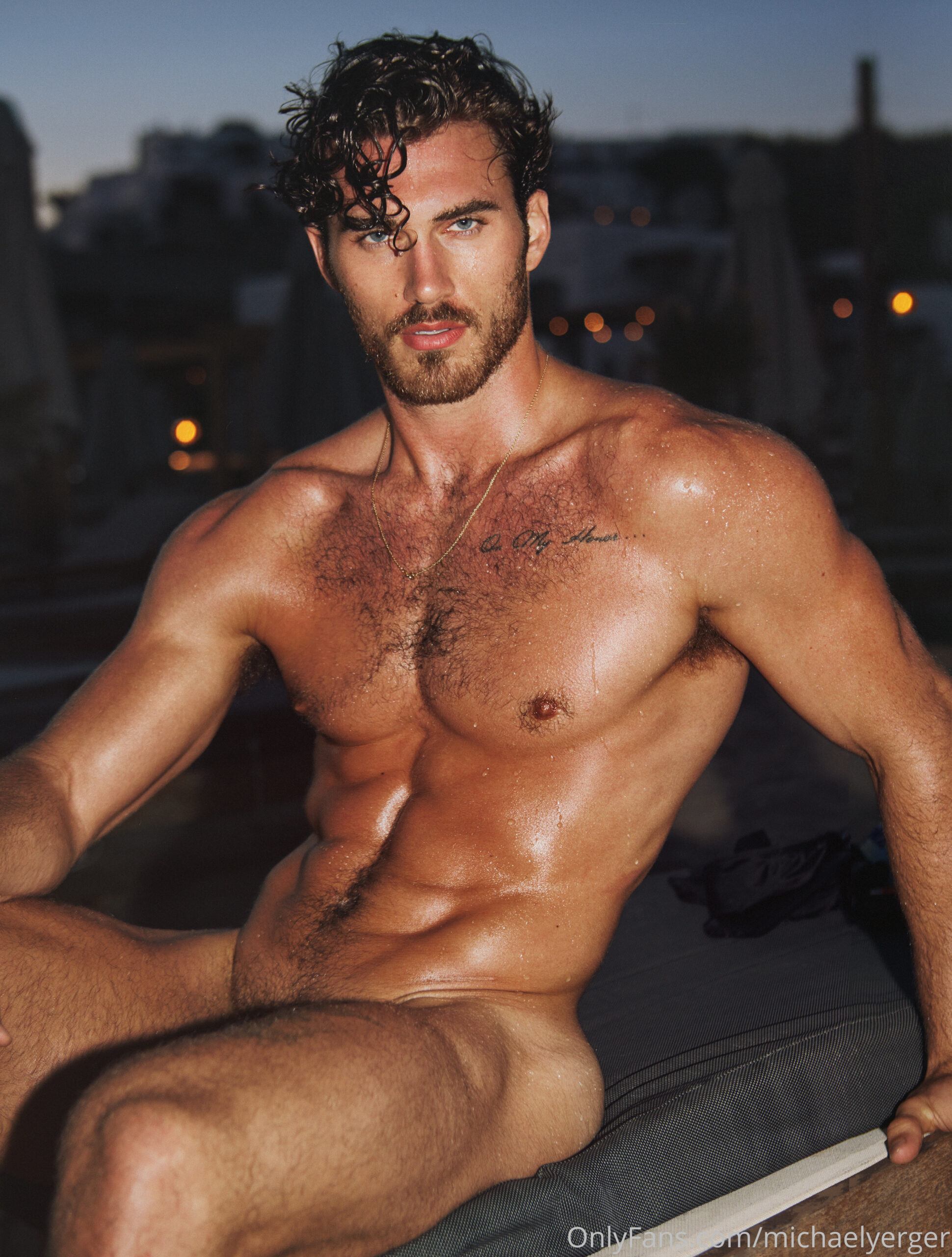 male cumslut pleasuring himself reality tv show survivor Michael Yerger nude ass