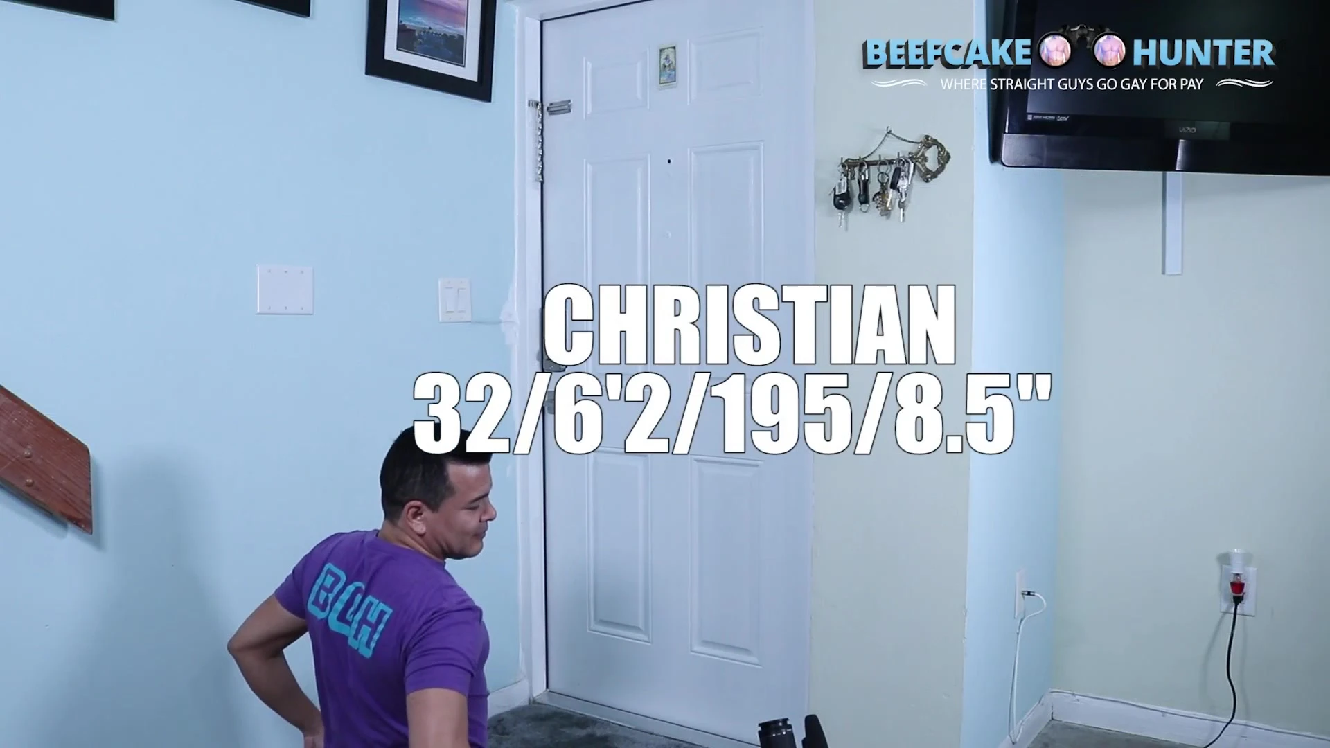 Christian unexpected visit – Beef Cake Hunter