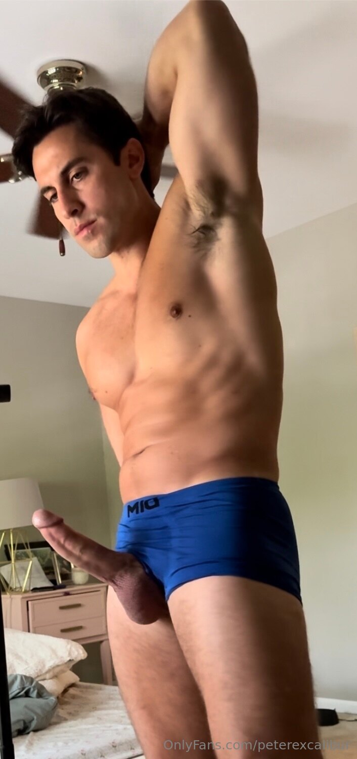 Empowered pleasuring himself daddy Peter Excalibur onlyfans nude