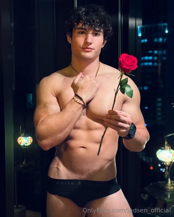 Sensational  male cumslut model Jadsen