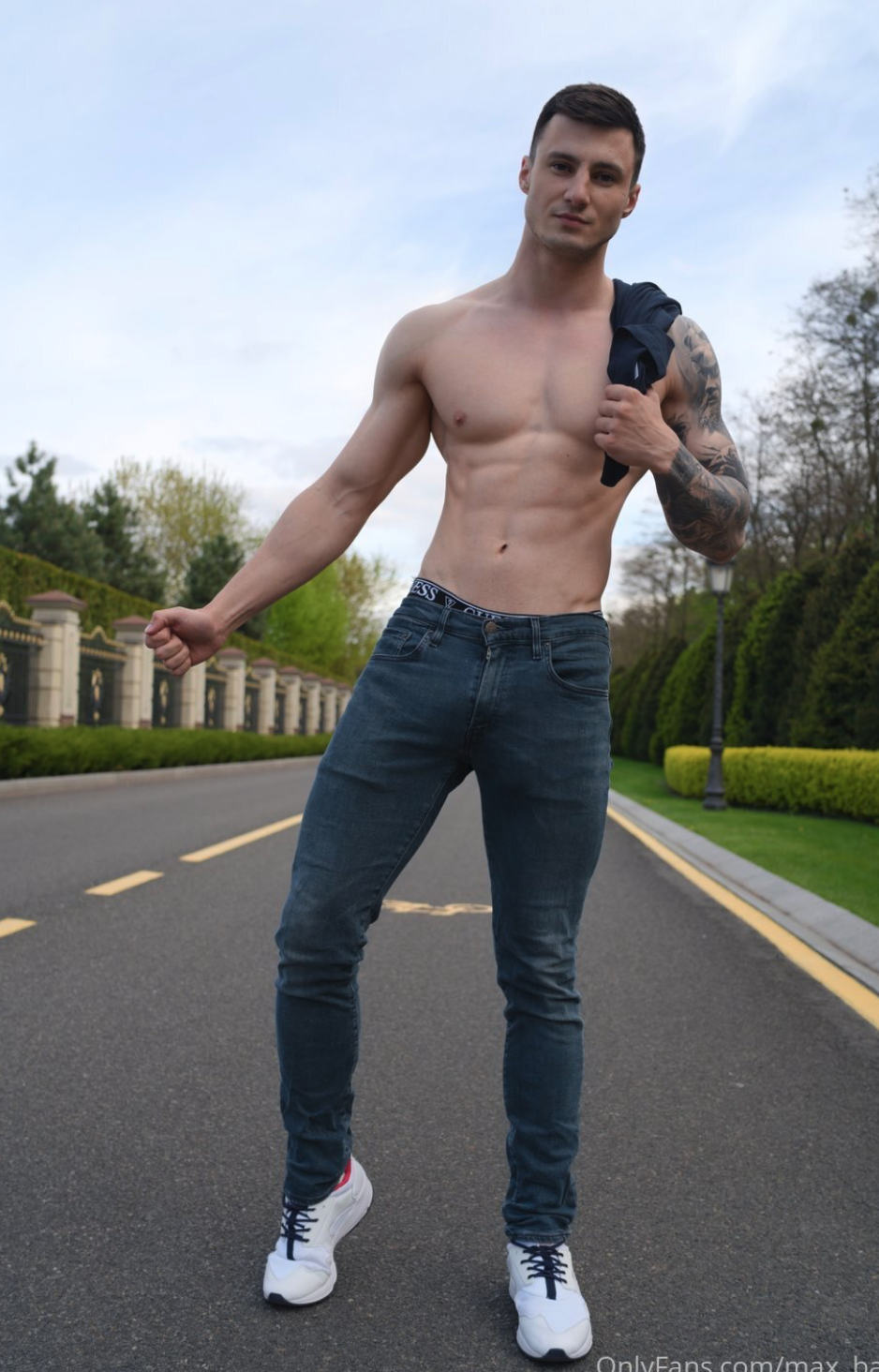 Exposed український гей Max Barz cock