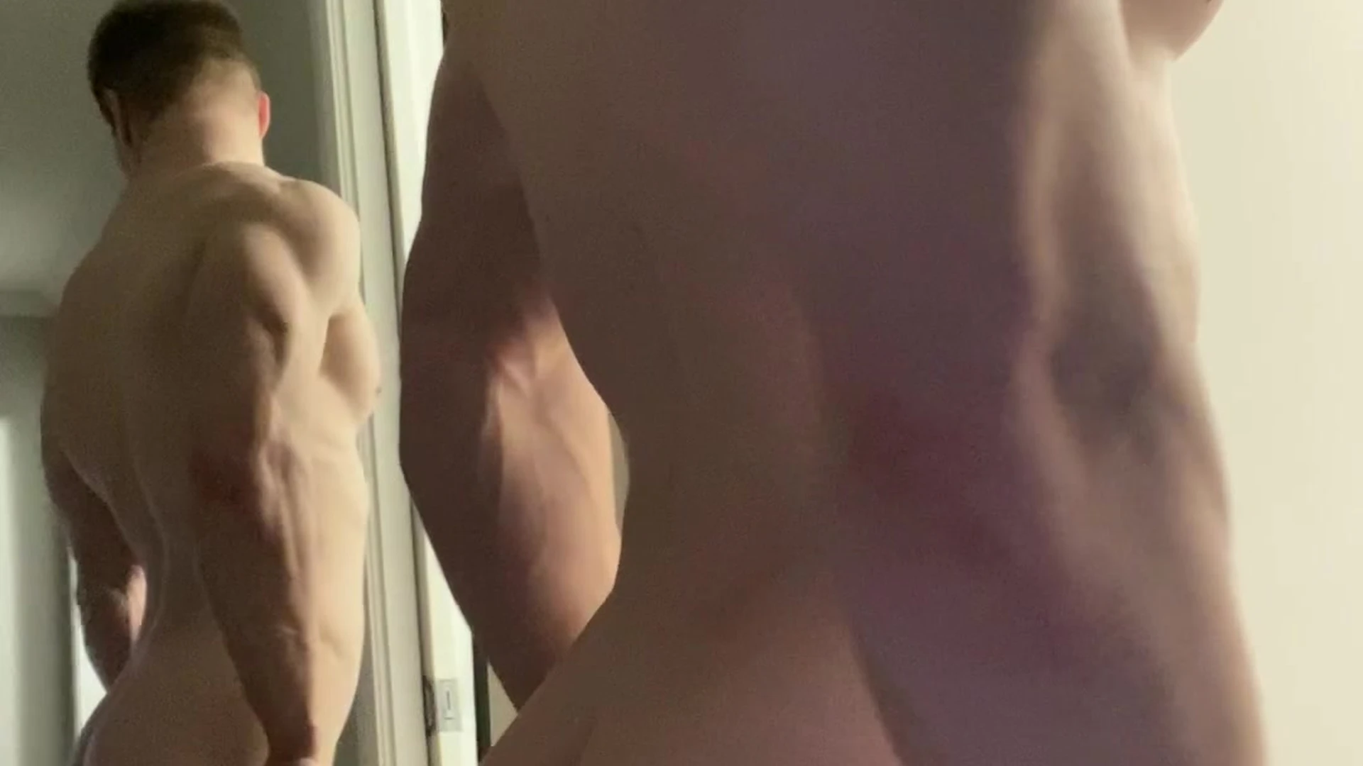 Authentic bodybuilder Patrick Leblanc joi