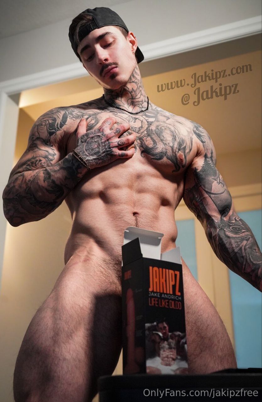 Devoted jerking off huge cock Jakipz