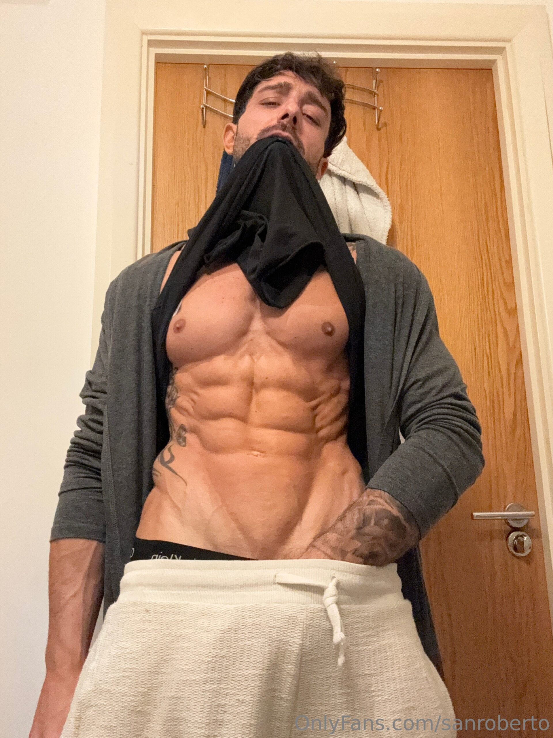 muscle god sanroberto of Sensational