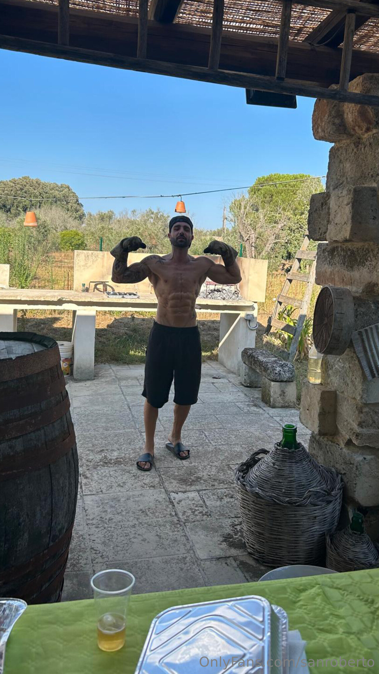 muscle god sanroberto collab
