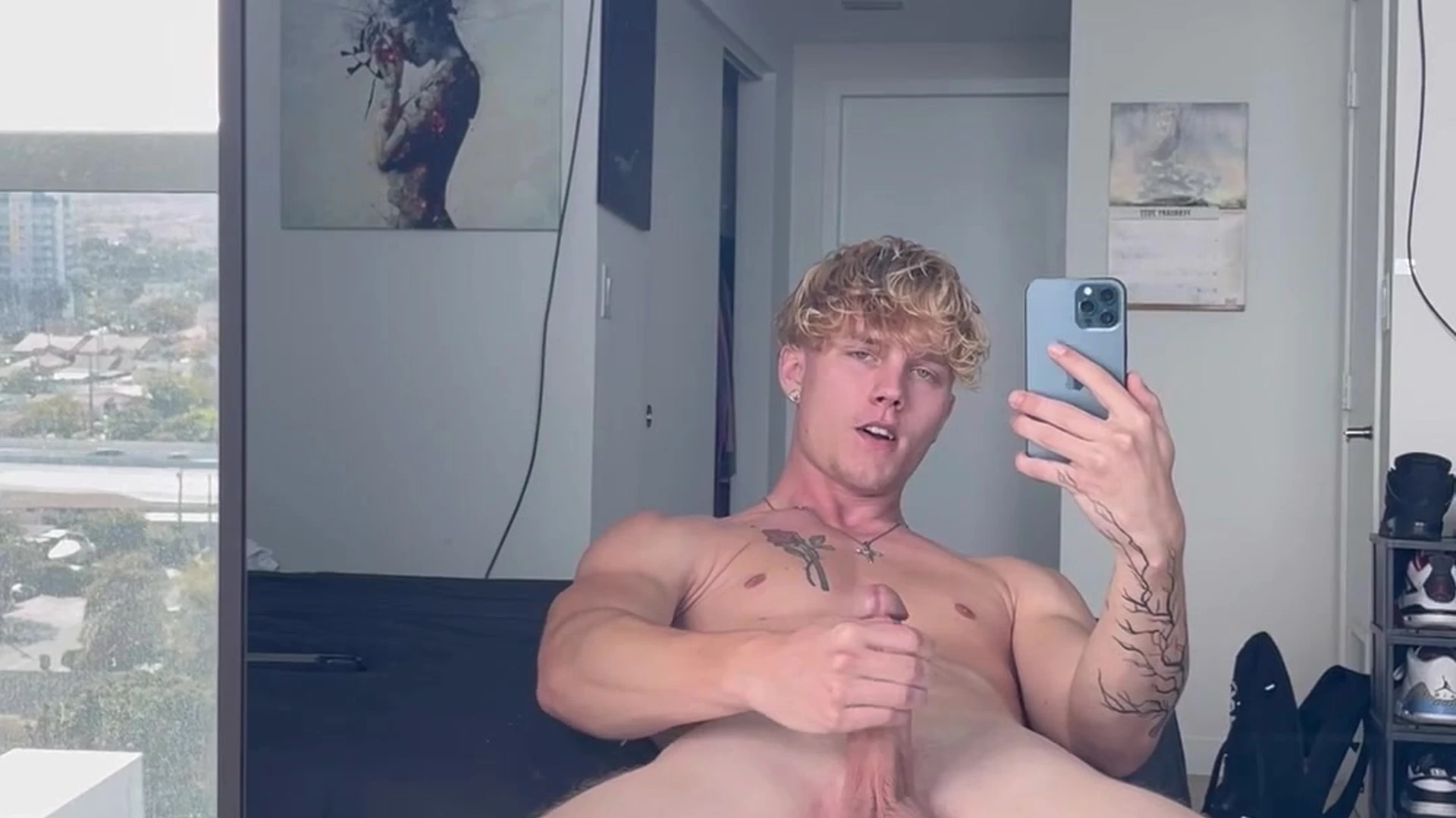 masculine Playful tywanks Nude OF Exposed