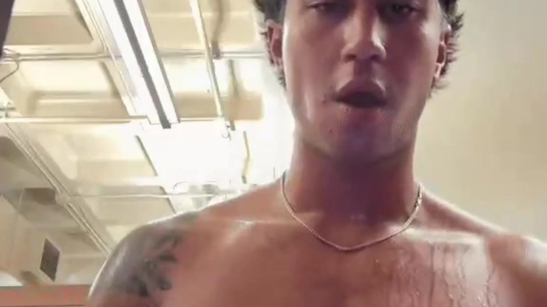Tenacious tiktoker Evan Lamicella masturbating Exposed
