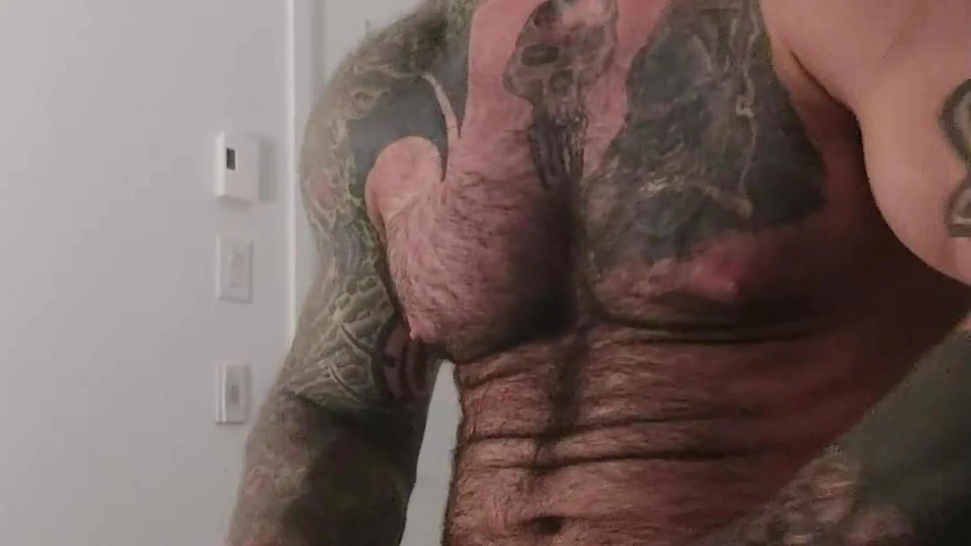 Beard iammkage masturbating Sensational