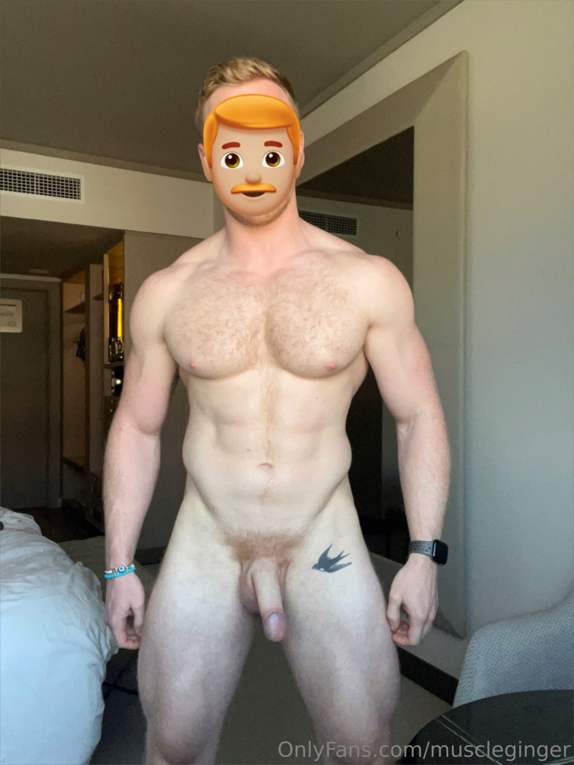 Epic slutty babe sweaty Muscle Ginger ass