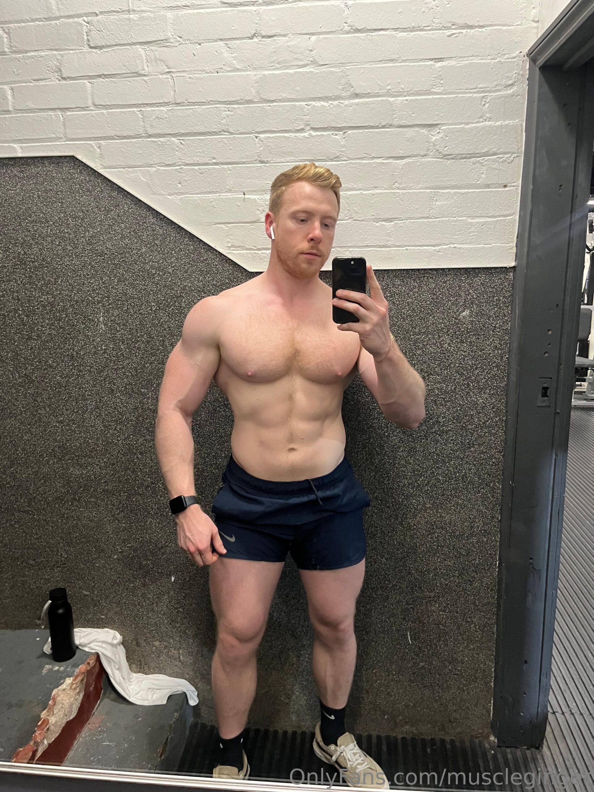 Bulging Muscle Ginger Naked leaked Exclusive vid full