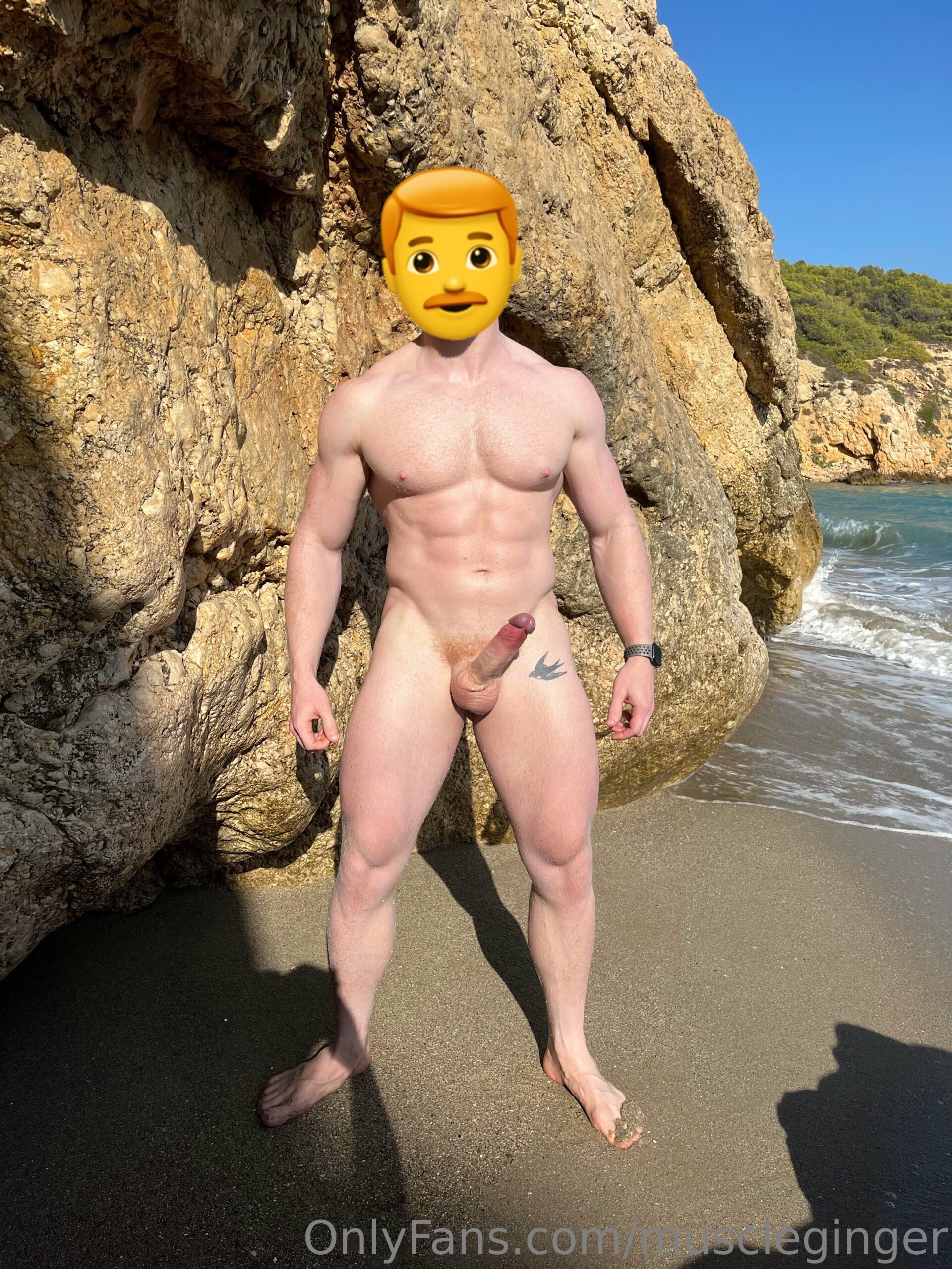 Sensational Cum-filled Muscleginger Nude onlyfans