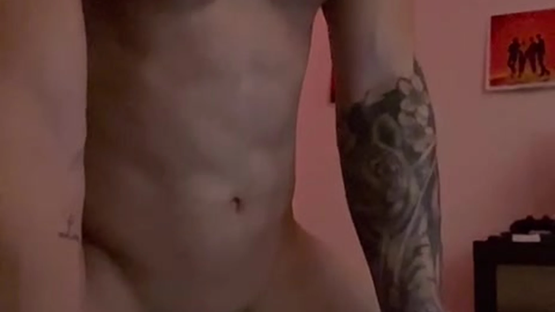male cumslut playing with himself tiktok star Evan Lamicella nude porn leak