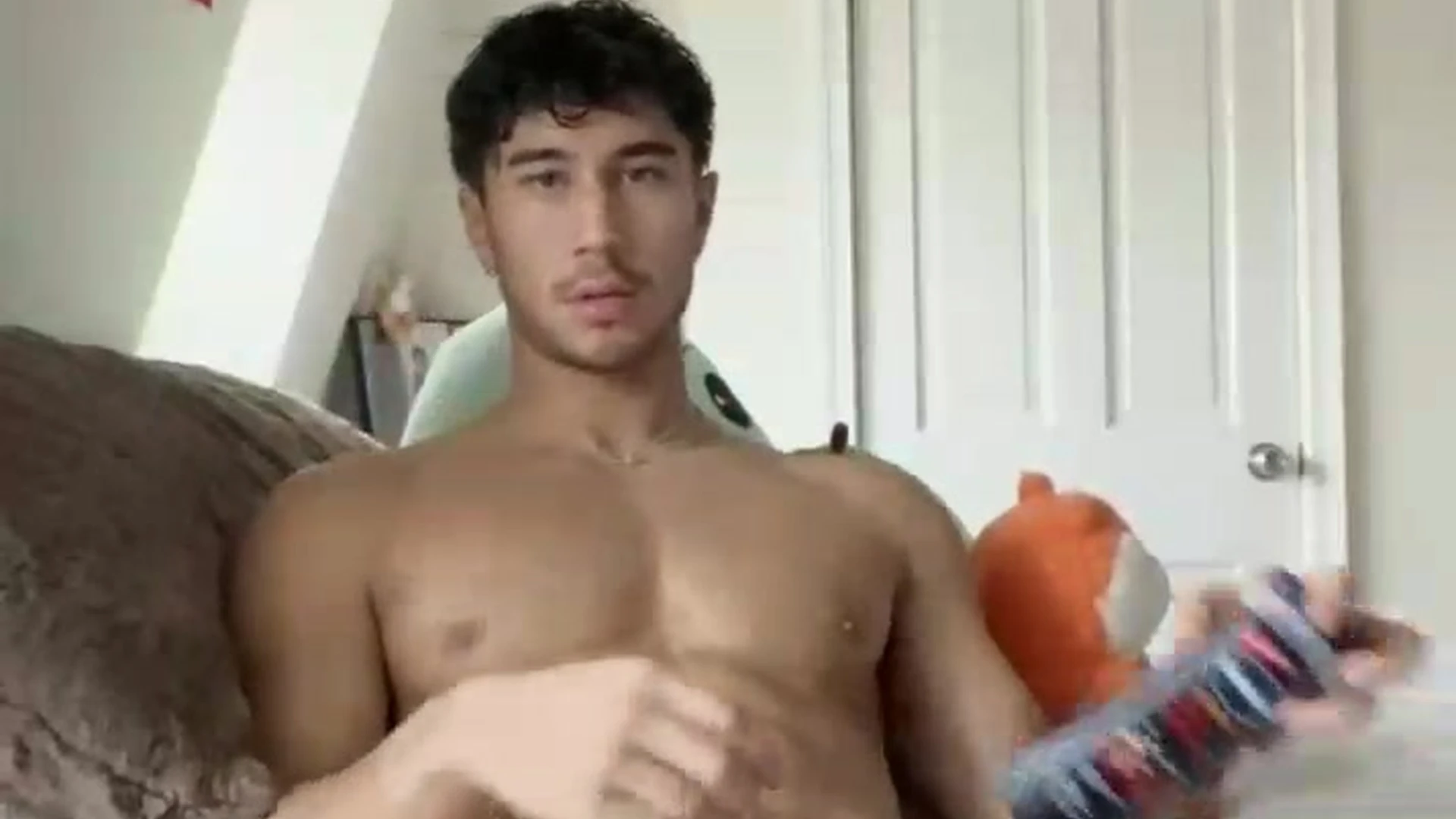 Evan Lamicella Jerks Off into Underwear