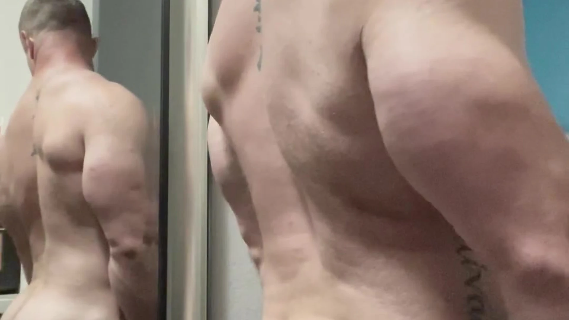 Exposed impressive ipped Joey Sullivan naked