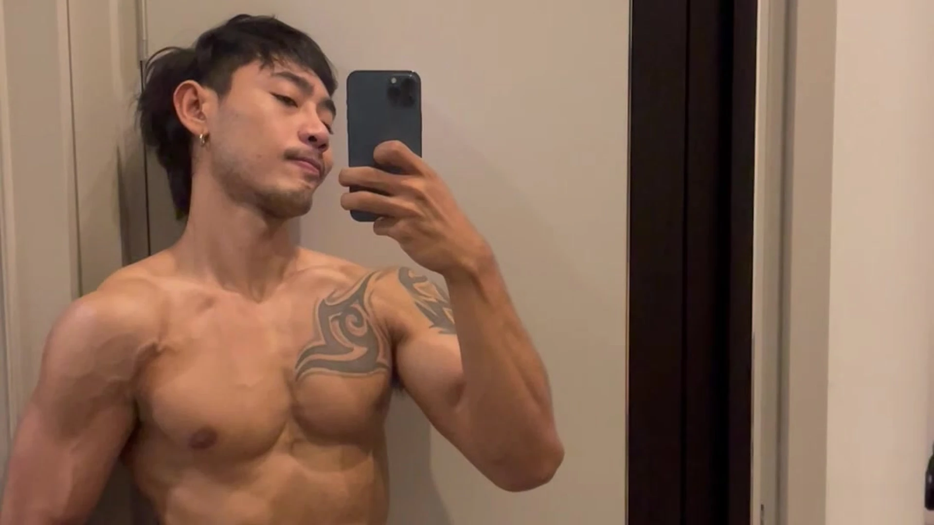 Affectionate gooning Asian SemenX onlyfans nude pics