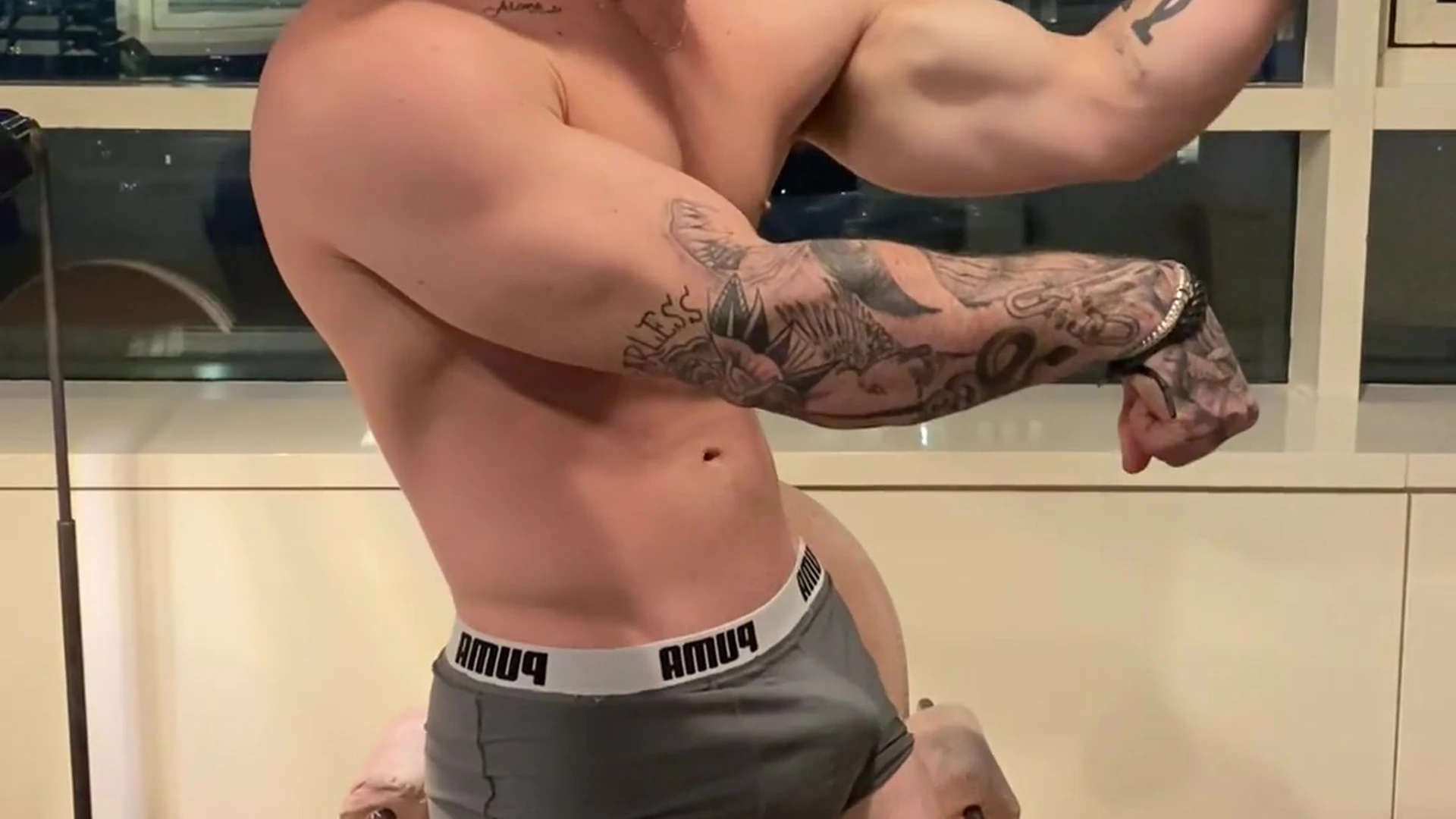 pounding. Ripped Derek Martin onlyfans leak pic