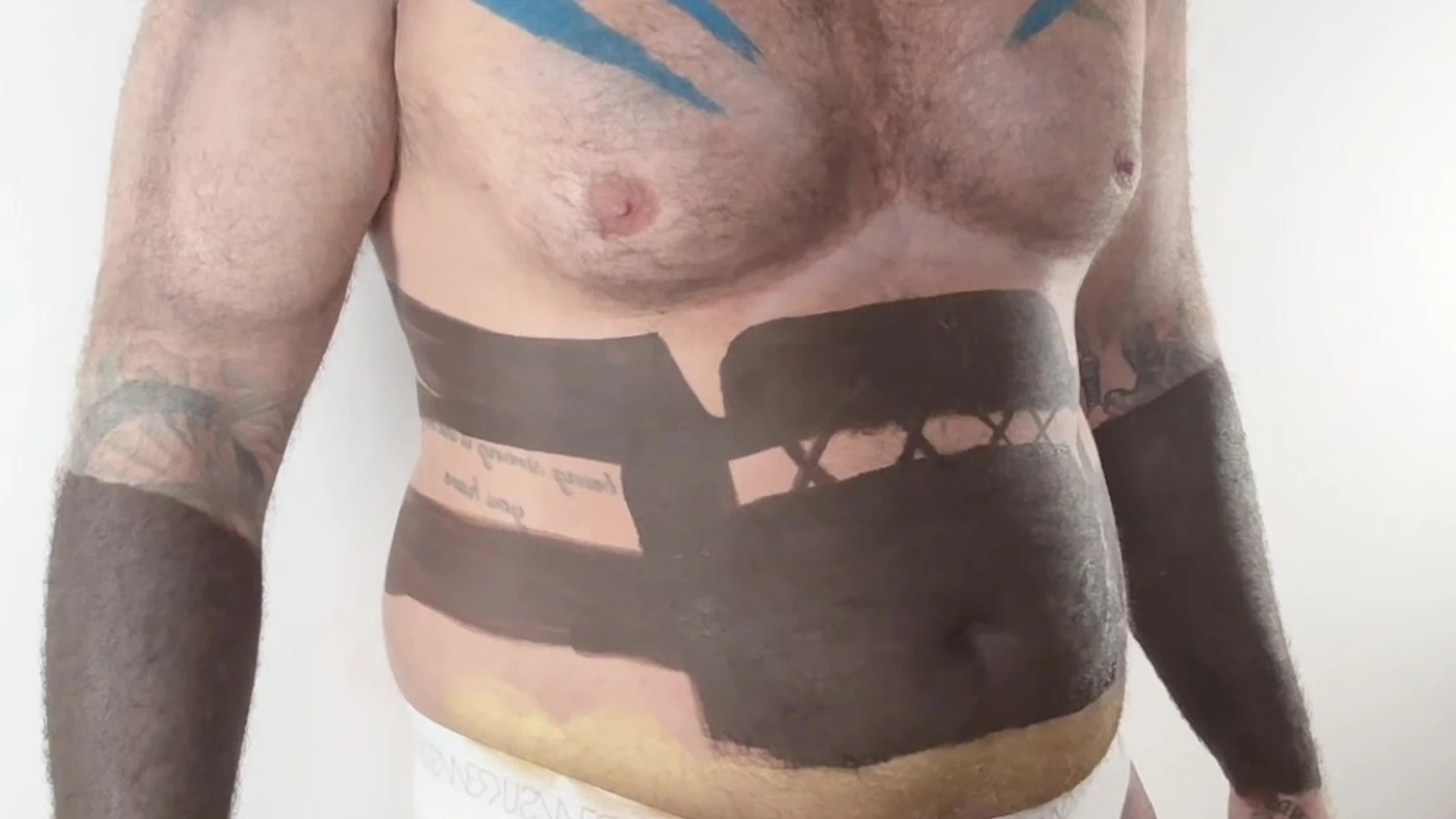 Sensational muscled COSPLAY Picassshole