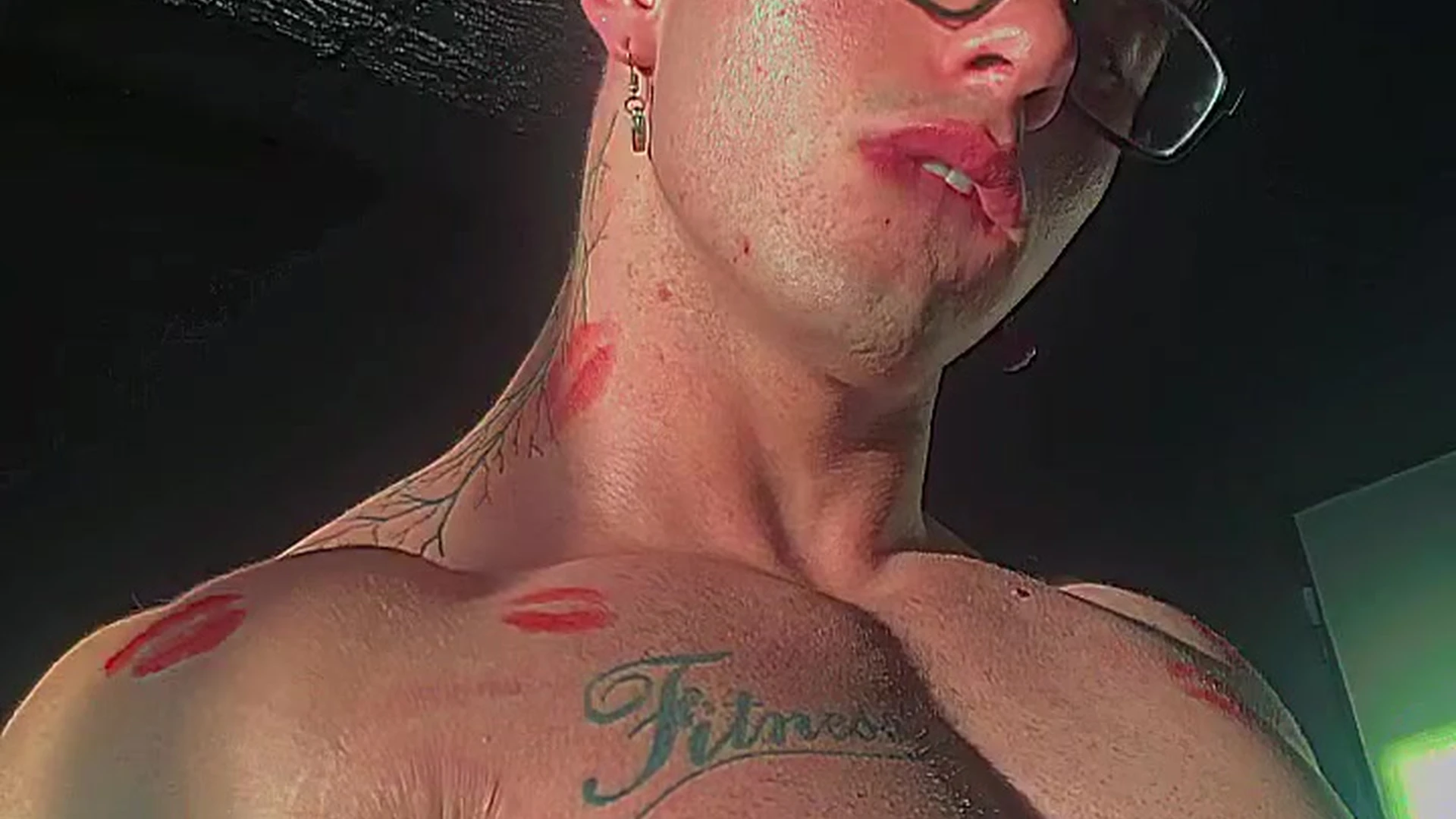 Chiseled FRANCO BERTAINA nude cock