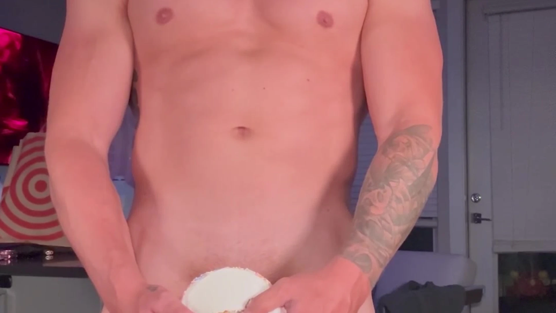 Epic Steadfast sweaty Logan Drake hunk