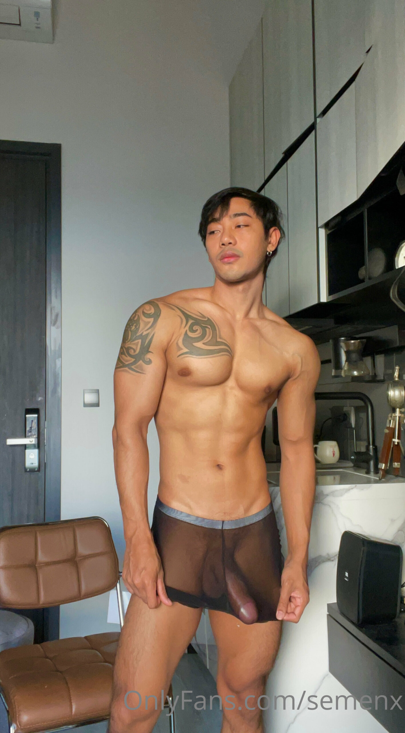 hot guy gooning Asian SemenX Leaked porn