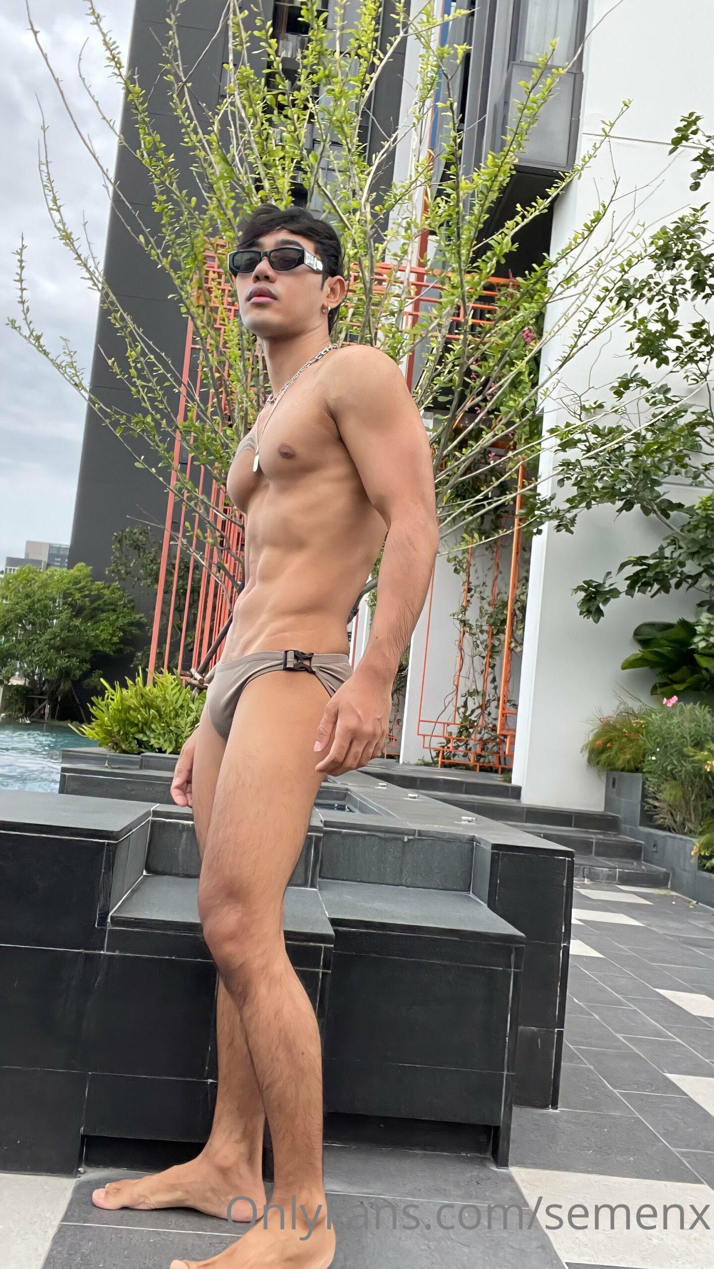 Exposed sexy Thai SemenX Nude exposed