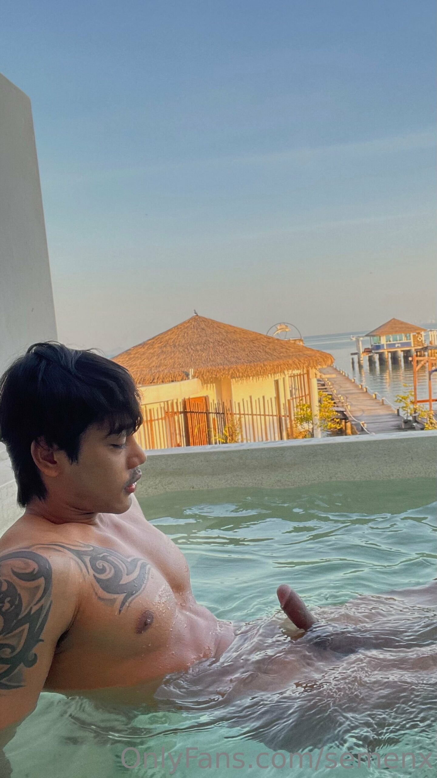 Captivating  jerking off Asian SemenX Leak exposed