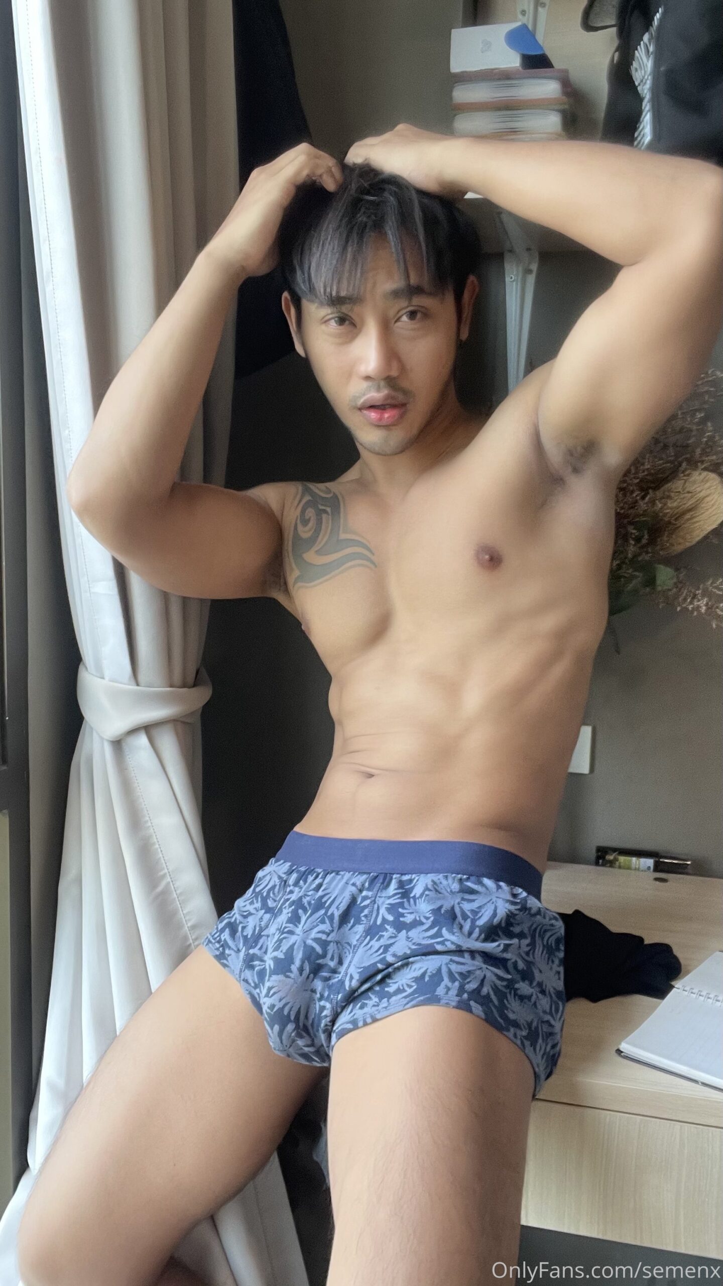 homoerotic playing with himself Asian SemenX