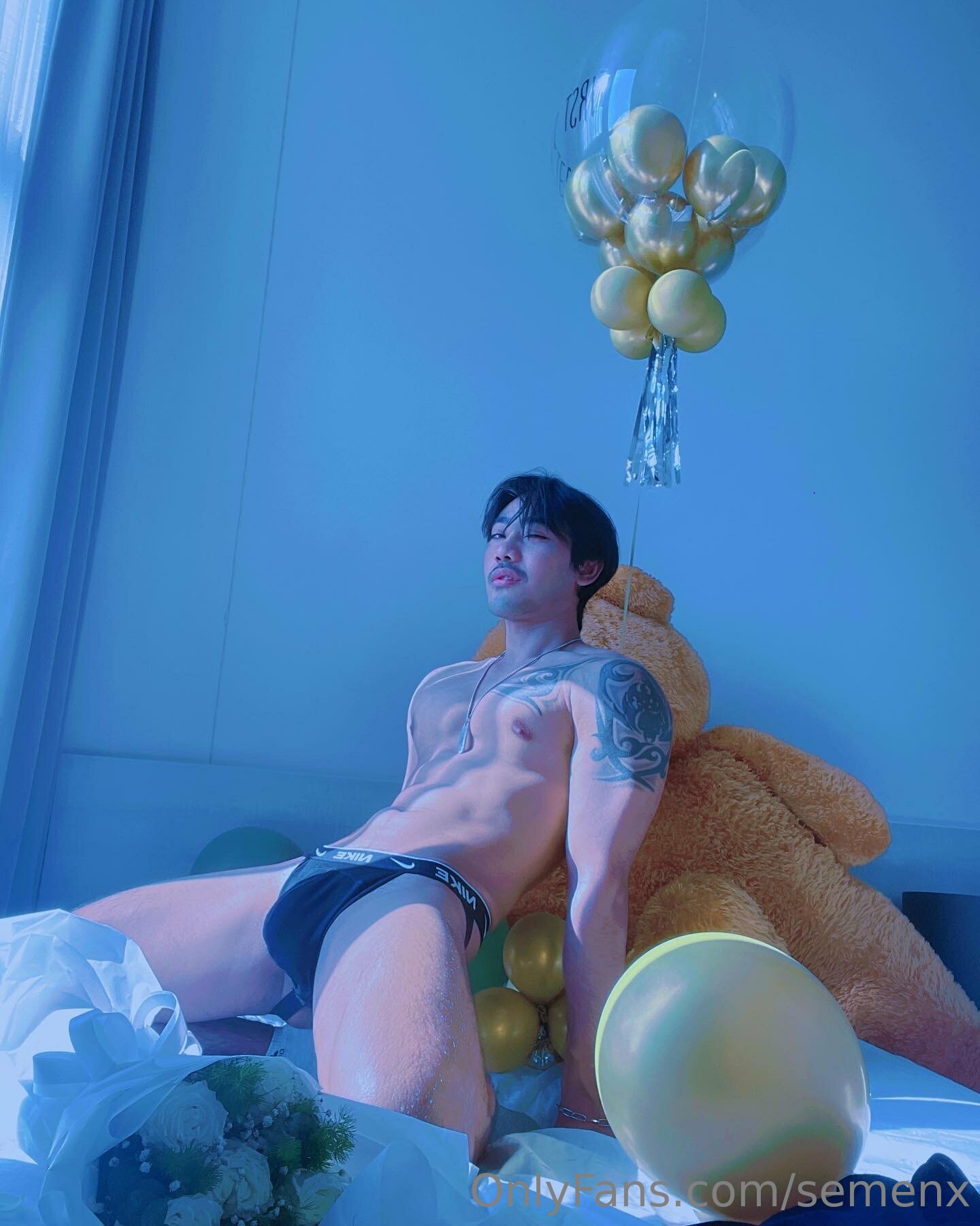 influencer playing with himself Asian SemenX sex