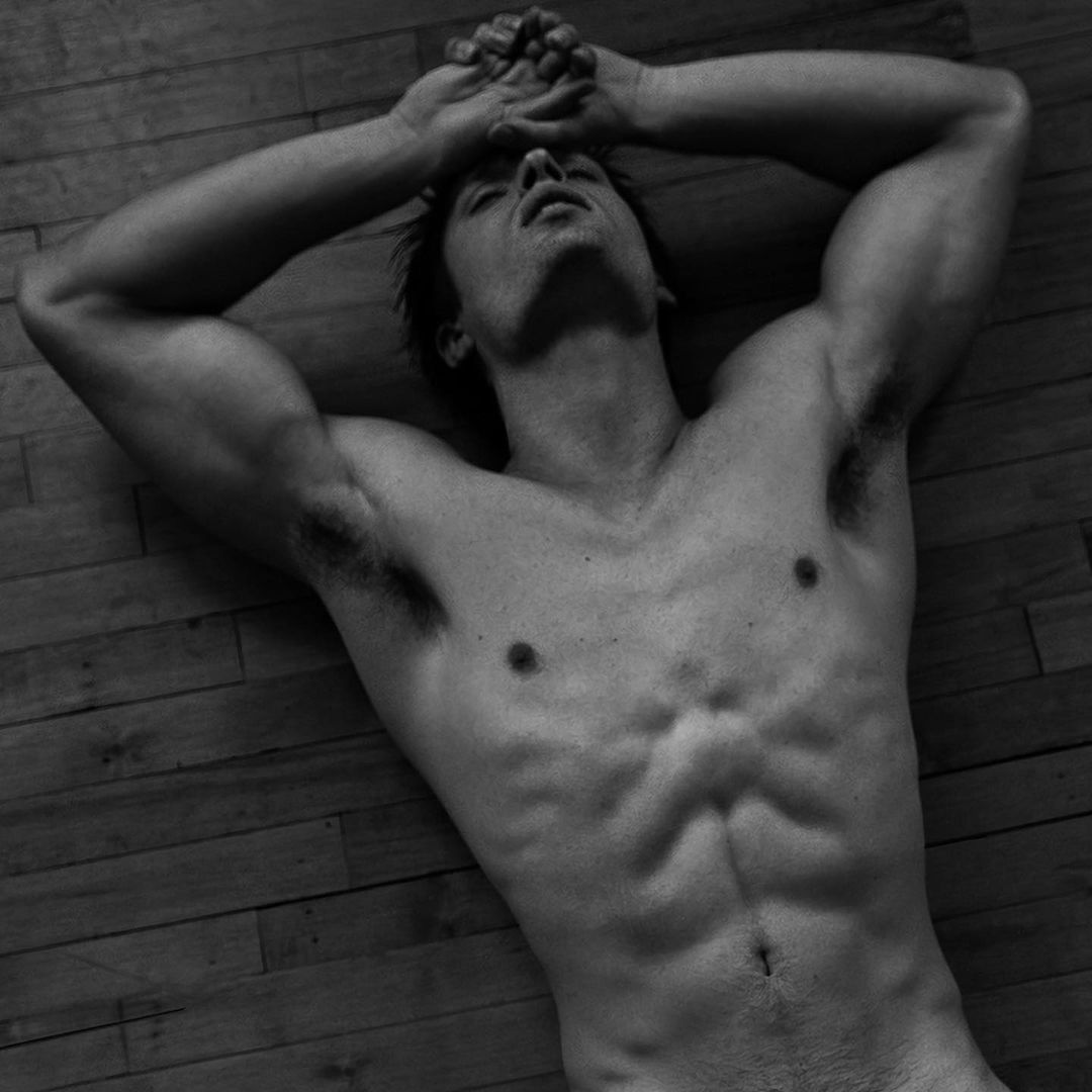 Dazzling  pleasuring himself fitness model wyattcushman onlyfans leak