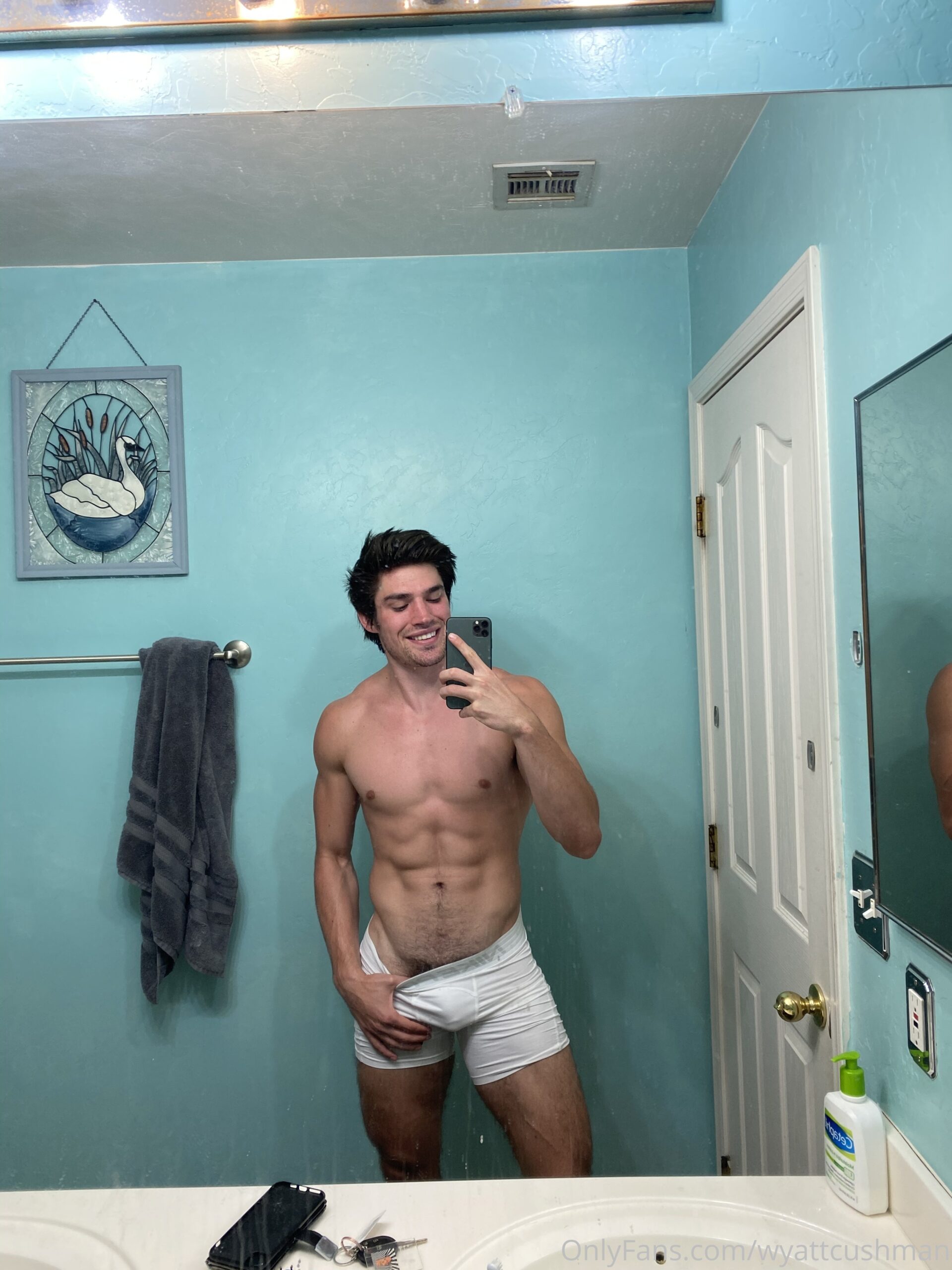 Sensational cutie pie fitness model Wyatt Cushman onlyfans nudes Full Movie