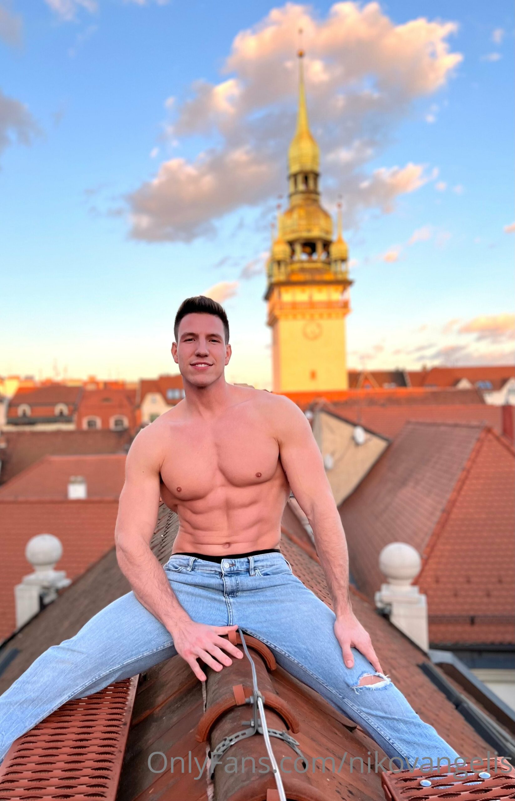 Captivating playing with himself BEL AMI nikovangelis fapello