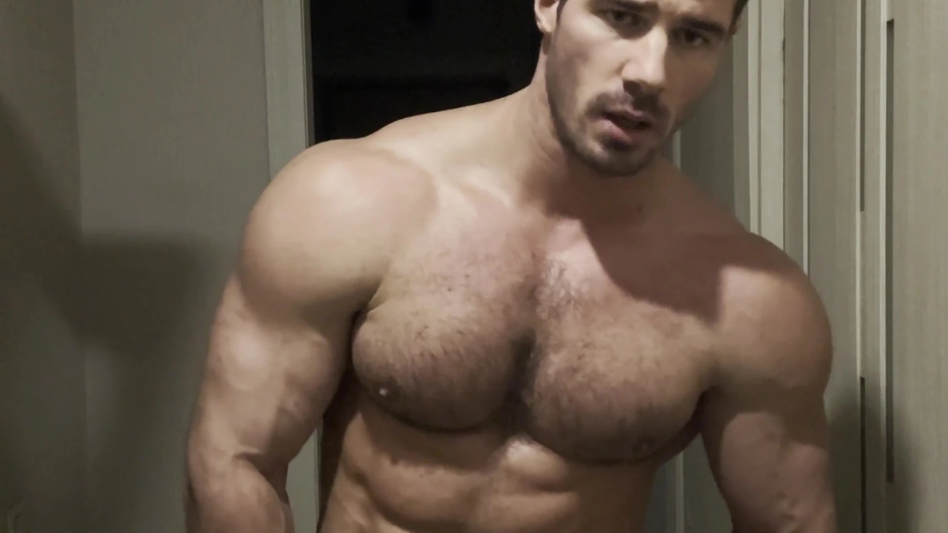 russian Dmitry Averyanov nude pecs Clip